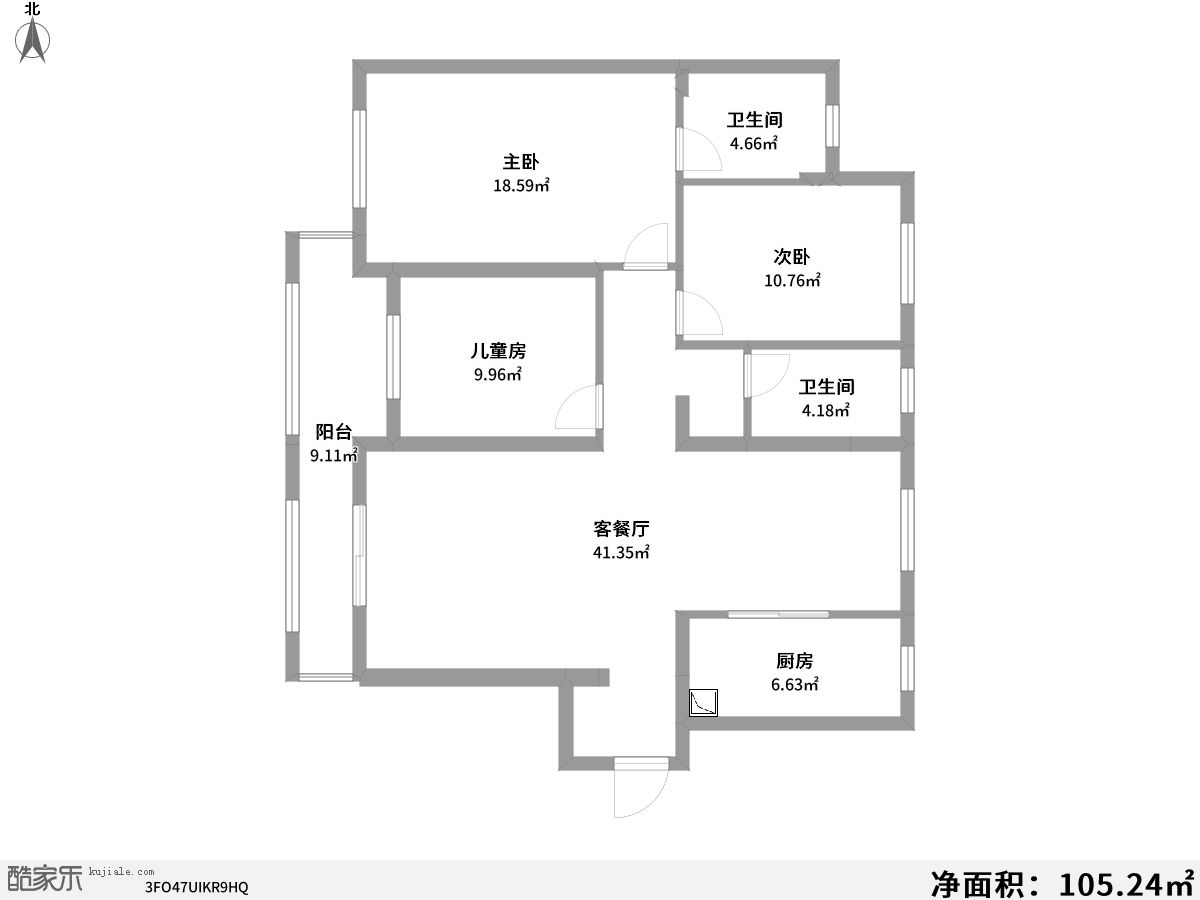 酷家樂(lè)裝修網(wǎng)-復(fù)地東湖國(guó)際7期-戶型圖133.jpg