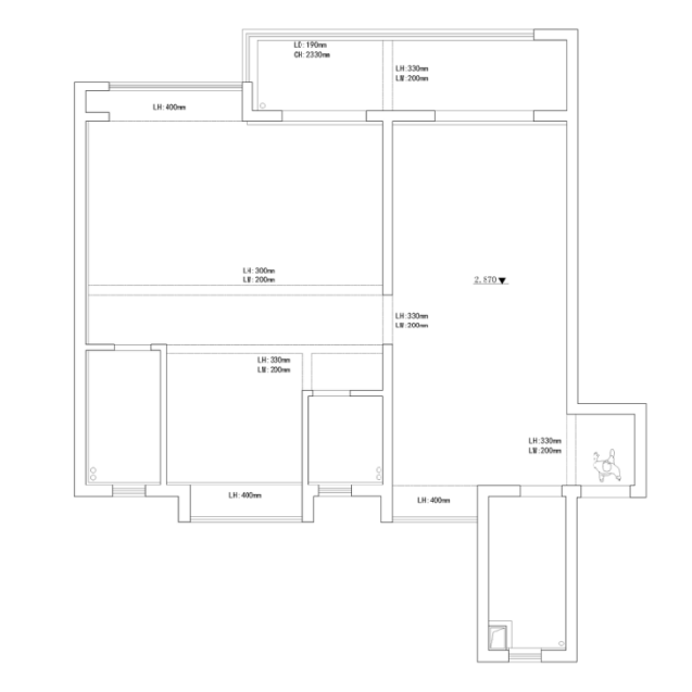 融創(chuàng)臨江府125㎡